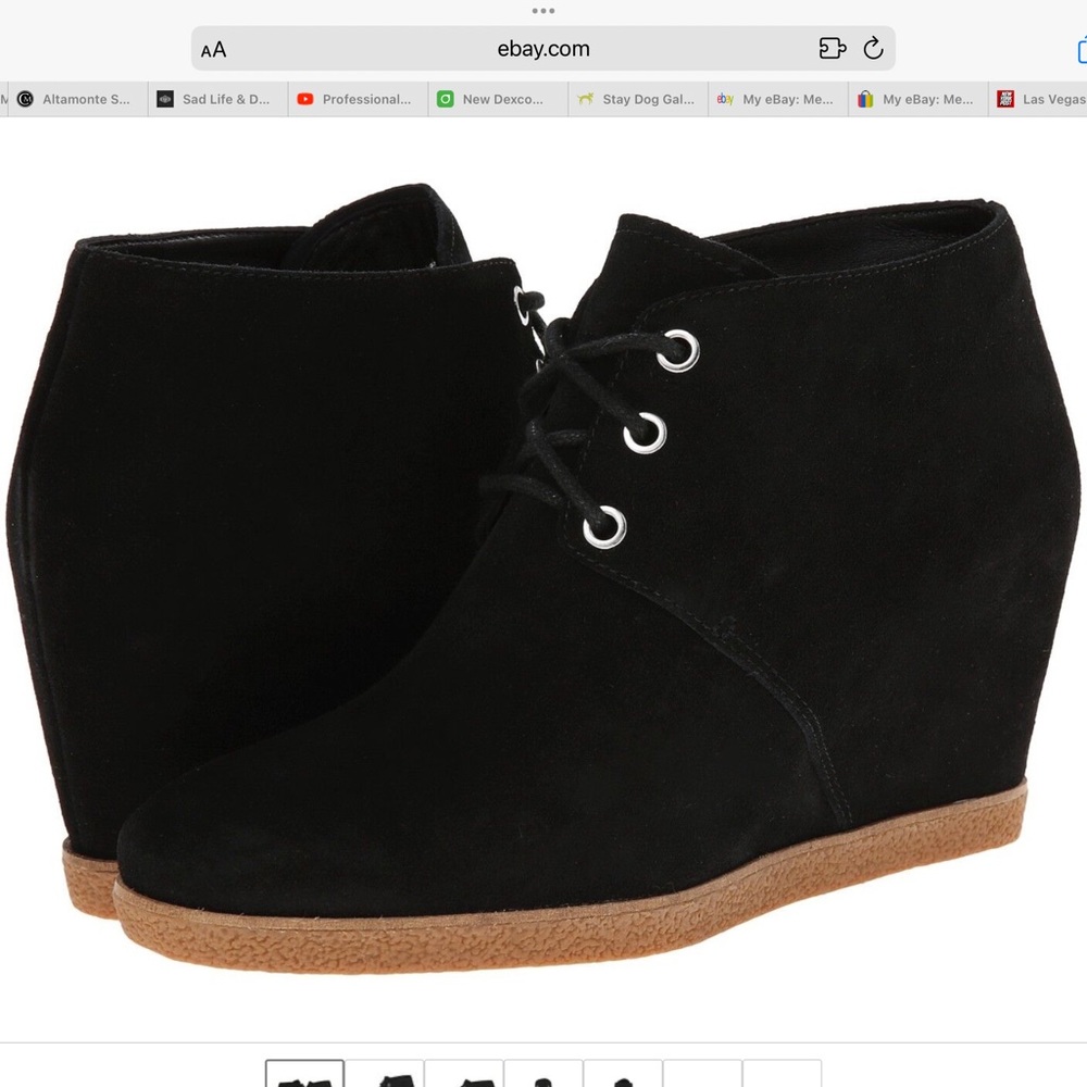 Cole Haan NWT Leslie bootie in black